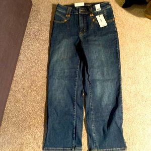 NWT Judy Blue High waist Straight Leg jeans size7/28